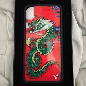 Limited edition Wildflower dragon iPhone Xr case